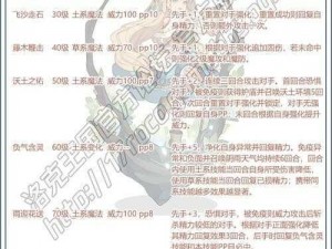 洛克王国洛一纪技能搭配攻略：洛一纪配招推荐与实战应用指南