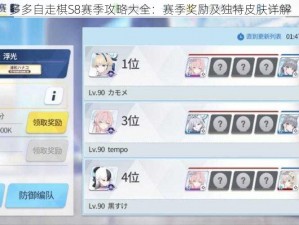 多多自走棋S8赛季攻略大全：赛季奖励及独特皮肤详解