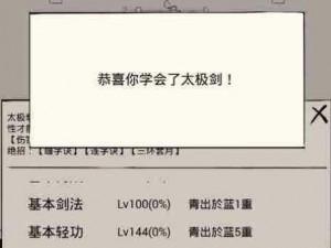 暴走英雄坛：太极剑法深度攻略——木桩苦练一个月，技艺蜕变秘诀揭秘