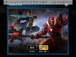 虚荣Vainglory游戏玩家等级全解析：从新手到巅峰之路