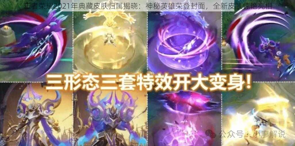 王者荣耀2021年典藏皮肤归属揭晓：神秘英雄荣登封面，全新皮肤惊艳亮相