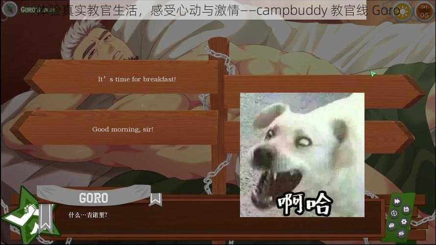 体验真实教官生活，感受心动与激情——campbuddy 教官线 Goro