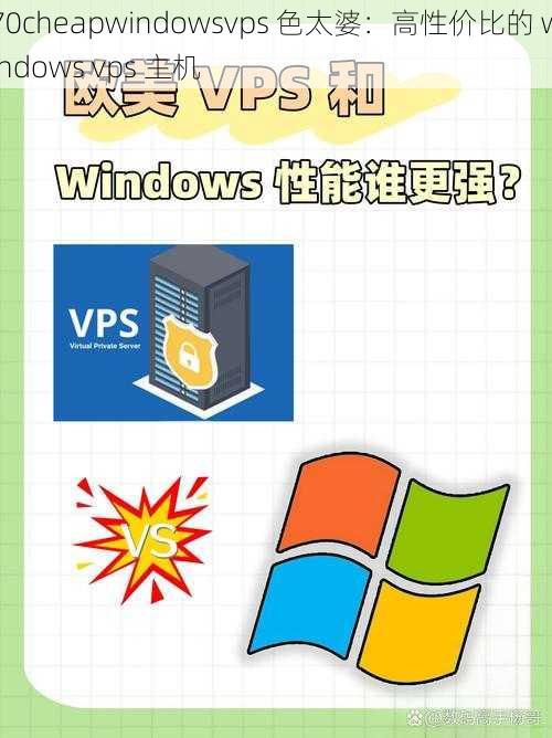 70cheapwindowsvps 色太婆：高性价比的 windows vps 主机