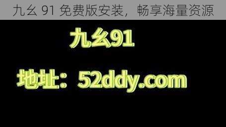 九幺 91 免费版安装，畅享海量资源