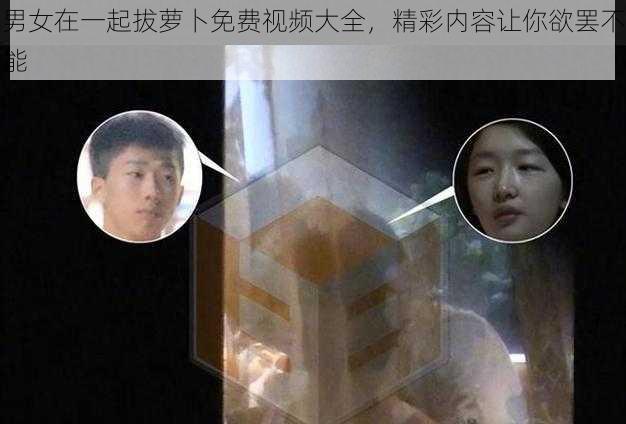 男女在一起拔萝卜免费视频大全，精彩内容让你欲罢不能