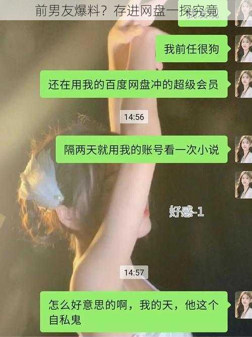 前男友爆料？存进网盘一探究竟