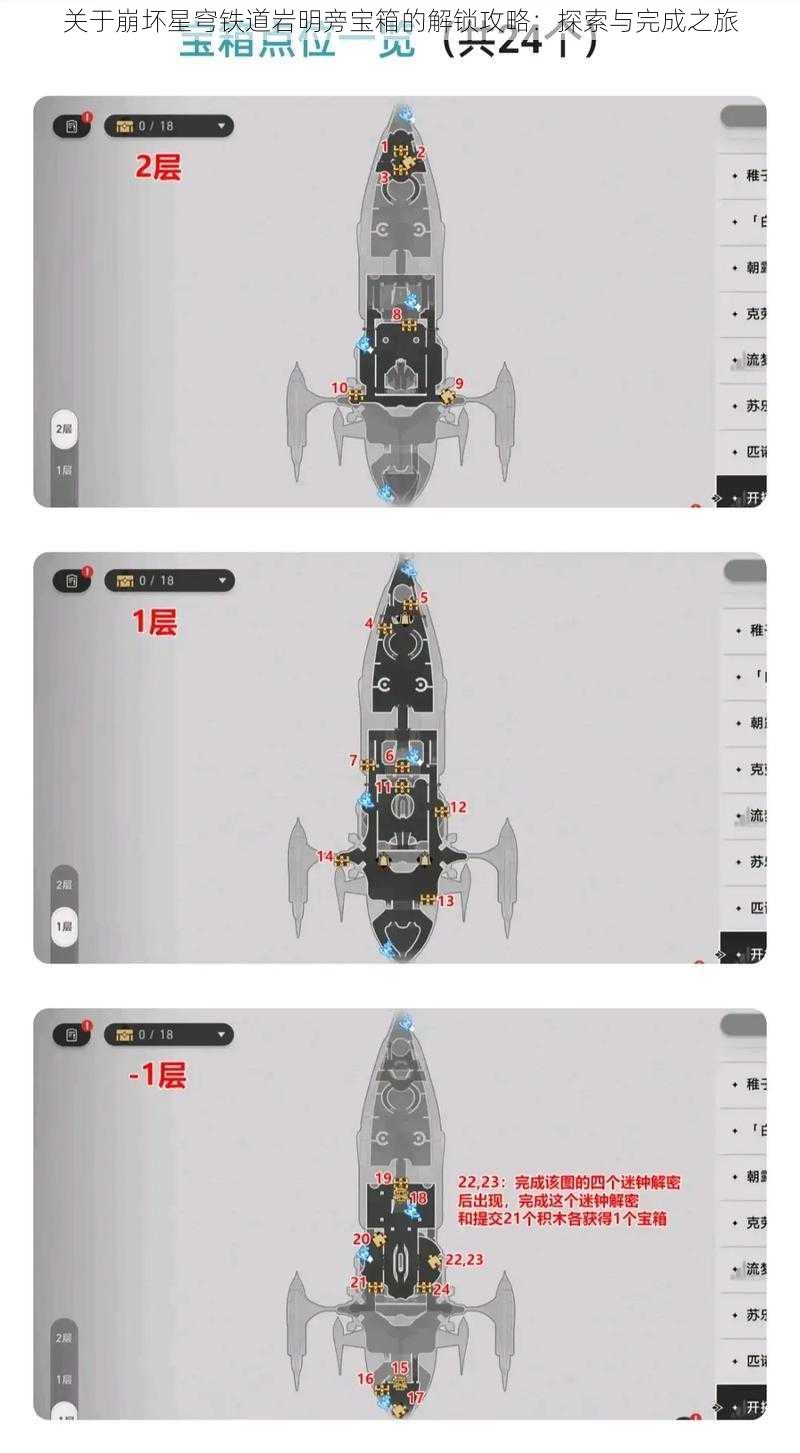 关于崩坏星穹铁道岩明旁宝箱的解锁攻略：探索与完成之旅